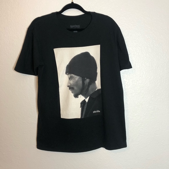 Other - Snoop Dog Black and White Graphic Tee Shirt